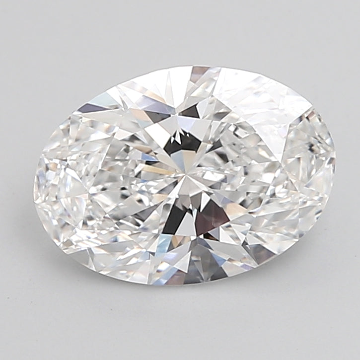 3.55 Carat Oval Shaped, Ideal Cut, D Color, VVS2 Clarity, IGI Certified Lab Grown Diamond