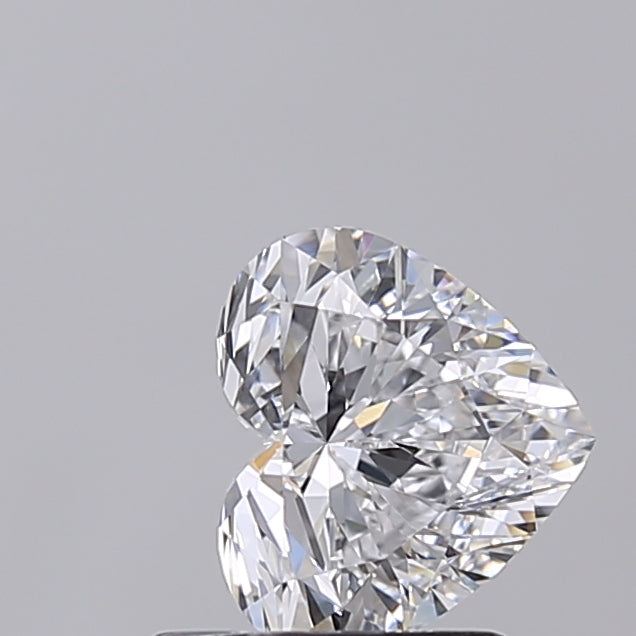 1.02 Carat Heart Shaped, Excellent Cut, D Color, VVS1 Clarity, IGI Certified Lab Grown Diamond