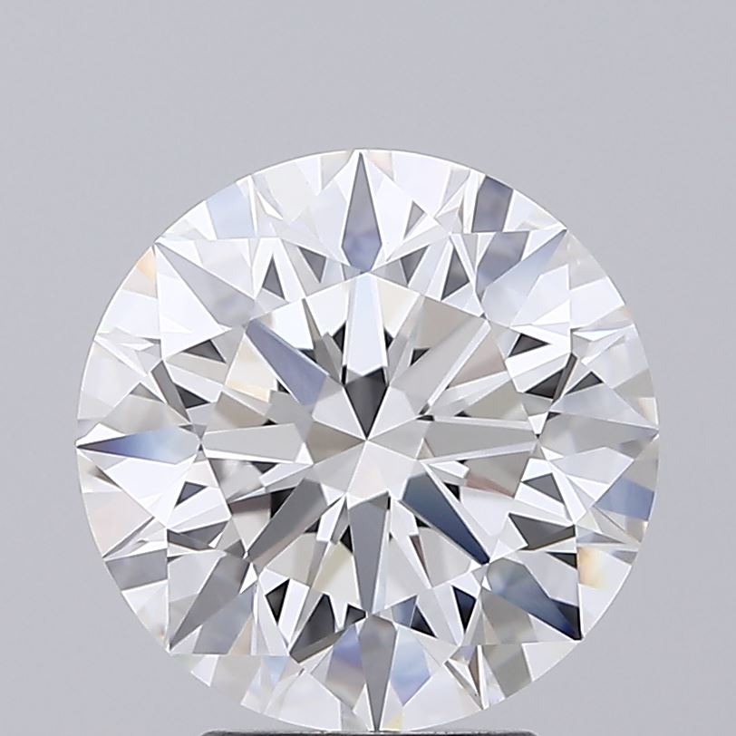 4.07 Carat Round Shaped, Ideal Cut, E Color, VVS1 Clarity, IGI Certified Lab Grown Diamond