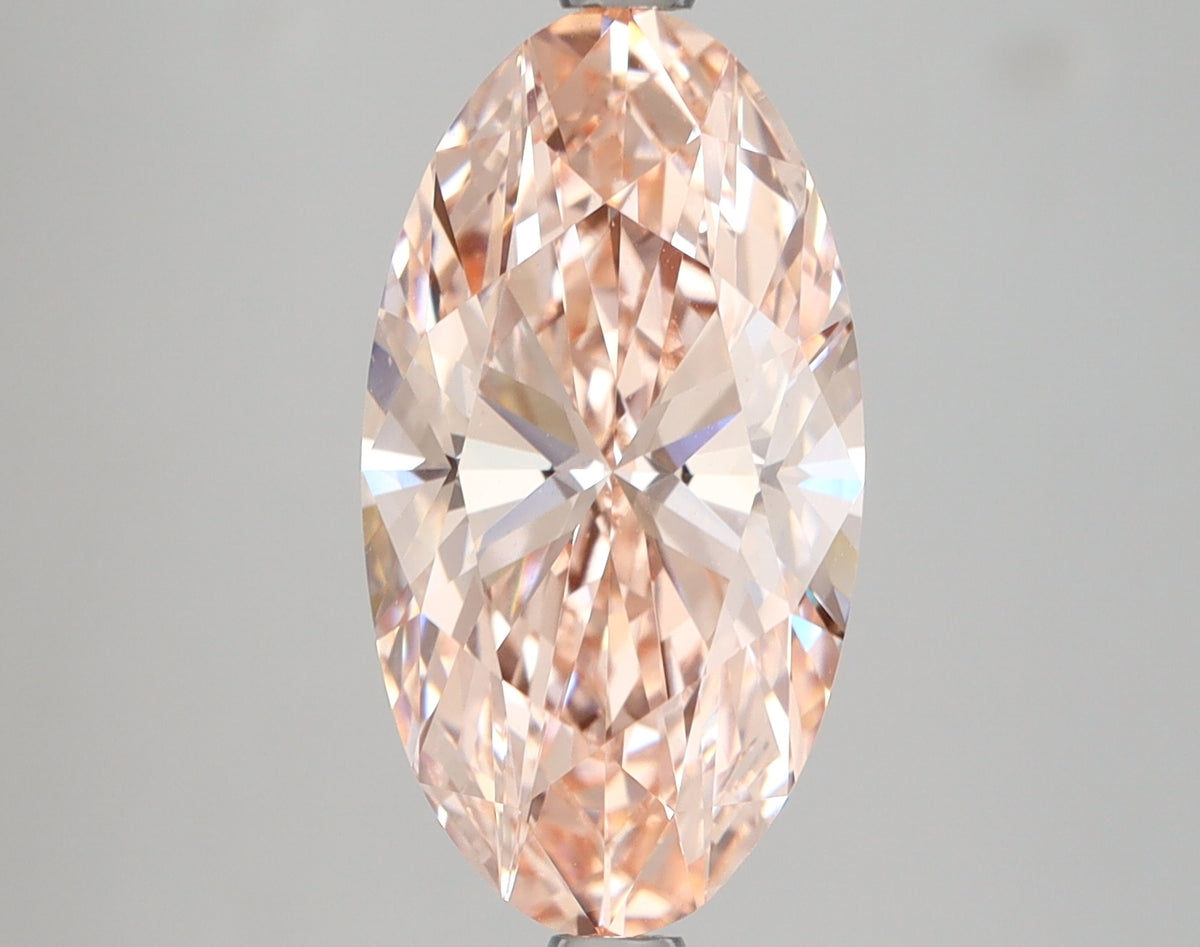 3.90 Carat Oval Shaped, Ideal Cut, VVS2 Clarity, IGI Certified Lab Grown Diamond