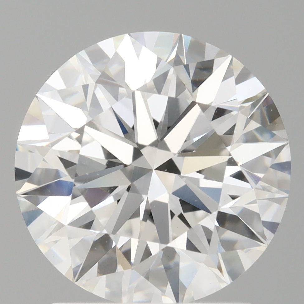 2.04 Carat Round Shaped, Ideal Cut, E Color, VVS2 Clarity, IGI Certified Lab Grown Diamond