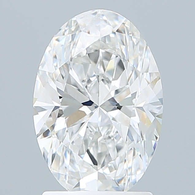 2.05 Carat Oval Shaped, Excellent Cut, D Color, VVS2 Clarity, IGI Certified Lab Grown Diamond