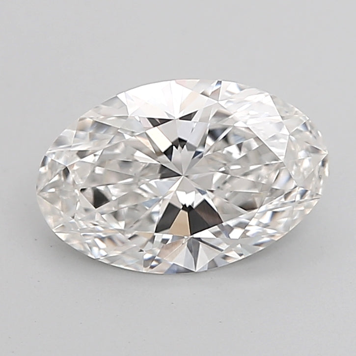 2.27 Carat Oval Shaped, Ideal Cut, E Color, VVS2 Clarity, IGI Certified Lab Grown Diamond