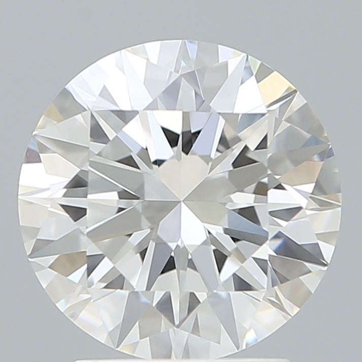 2.55 Carat Round Shaped, Excellent Cut, F Color, VVS2 Clarity, IGI Certified Lab Grown Diamond