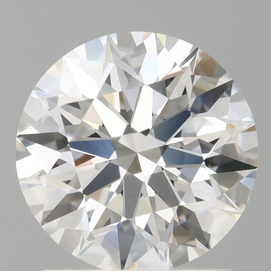 1.56 Carat Round Shaped, Ideal Cut, E Color, VVS2 Clarity, IGI Certified Lab Grown Diamond