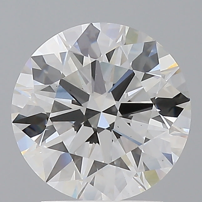 2.52 Carat Round Shaped, Ideal Cut, E Color, VS1 Clarity, IGI Certified Lab Grown Diamond