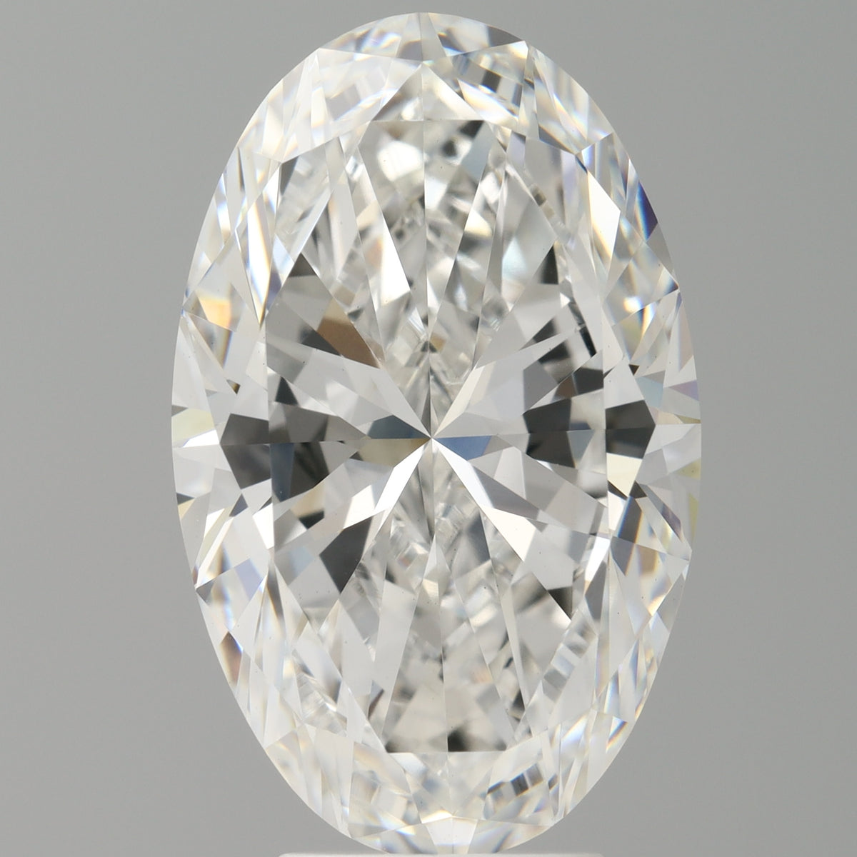 6.01 Carat Oval Shaped, Excellent Cut, E Color, VVS2 Clarity, IGI Certified Lab Grown Diamond