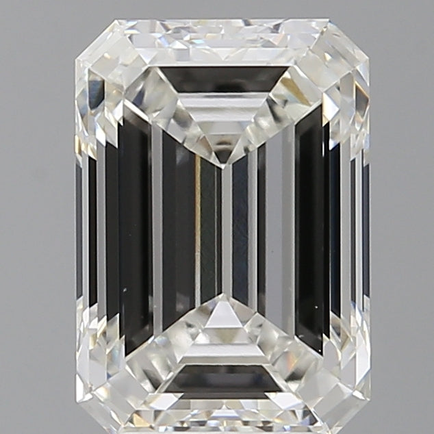 4.05 Carat Emerald Shaped, Ideal Cut, F Color, VS1 Clarity, IGI Certified Lab Grown Diamond