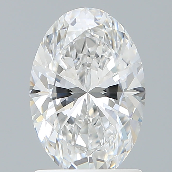 1.50 Carat Oval Shaped, Excellent Cut, D Color, VVS2 Clarity, IGI Certified Lab Grown Diamond