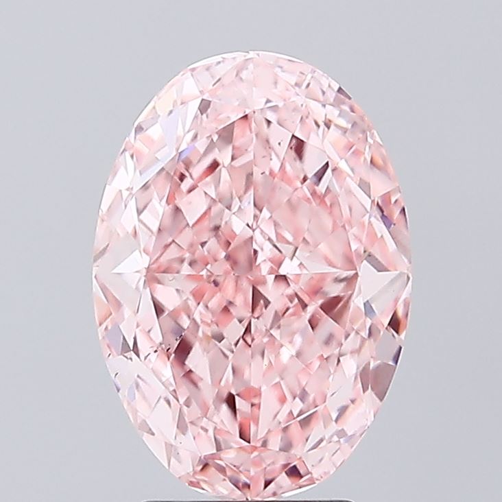 4.00 Carat Oval Shaped, Excellent Cut, VS2 Clarity, IGI Certified Lab Grown Diamond
