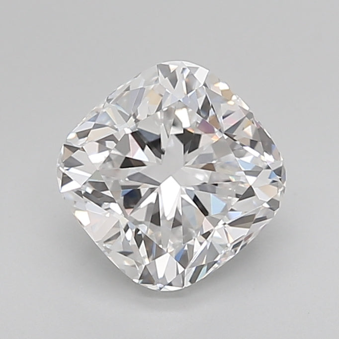 1.73 Carat Cushion Shaped, Ideal Cut, D Color, VVS2 Clarity, IGI Certified Lab Grown Diamond
