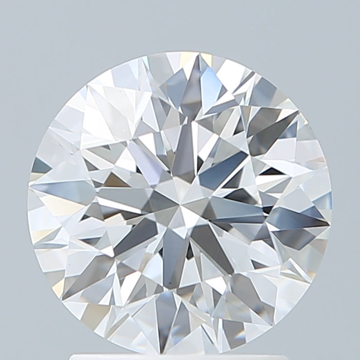 2.20 Carat Round Shaped, Excellent Cut, F Color, VS1 Clarity, IGI Certified Lab Grown Diamond