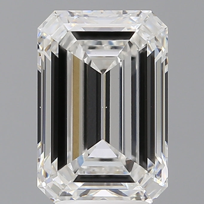 4.50 Carat Emerald Shaped, Ideal Cut, E Color, VS1 Clarity, IGI Certified Lab Grown Diamond