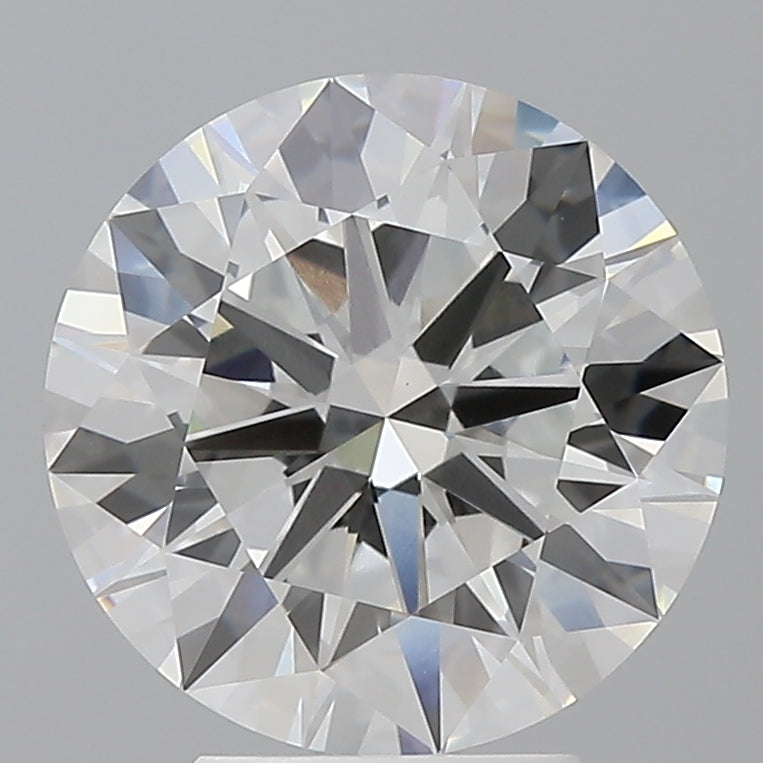 4.10 Carat Round Shaped, Ideal Cut, E Color, VVS2 Clarity, IGI Certified Lab Grown Diamond