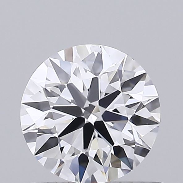 0.53 Carat Round Shaped, Ideal Cut, D Color, VVS2 Clarity, IGI Certified Lab Grown Diamond