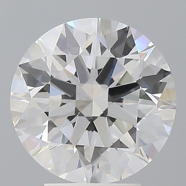 4.08 Carat Round Shaped, Ideal Cut, E Color, VVS2 Clarity, IGI Certified Lab Grown Diamond
