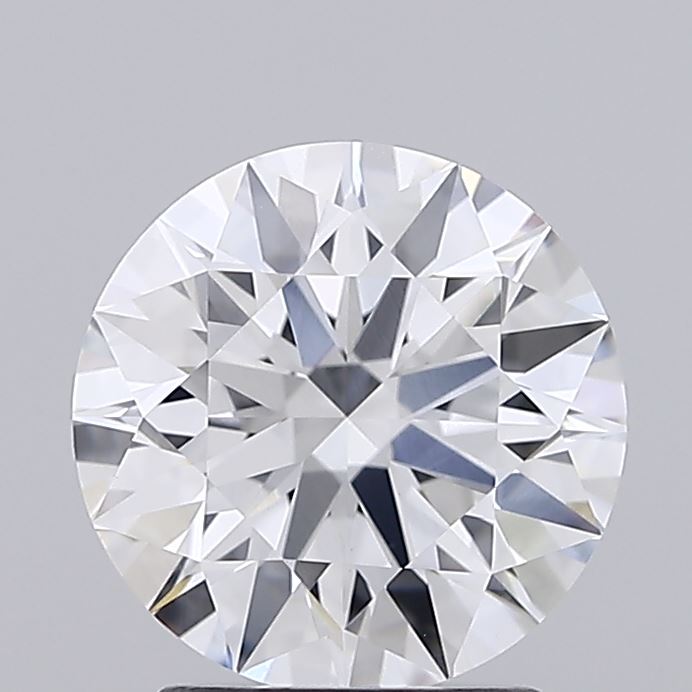 2.25 Carat Round Shaped, Ideal Cut, D Color, VVS2 Clarity, IGI Certified Lab Grown Diamond