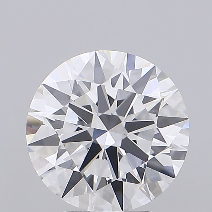 2.35 Carat Round Shaped, Ideal Cut, E Color, VVS2 Clarity, IGI Certified Lab Grown Diamond