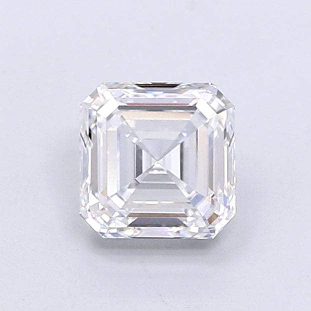 1.59 Carat Asscher Shaped, Very Good Cut, D Color, VVS1 Clarity, IGI Certified Lab Grown Diamond