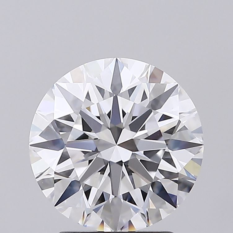 2.24 Carat Round Shaped, Ideal Cut, D Color, VVS2 Clarity, IGI Certified Lab Grown Diamond