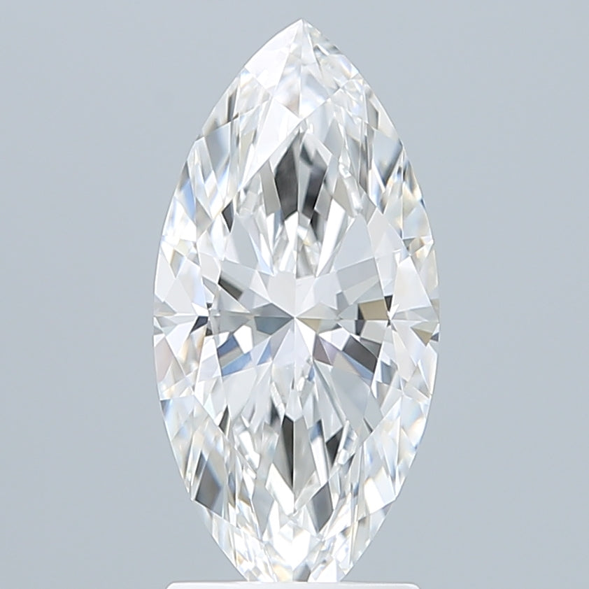 2.25 Carat Marquise Shaped, Ideal Cut, E Color, VVS1 Clarity, IGI Certified Lab Grown Diamond