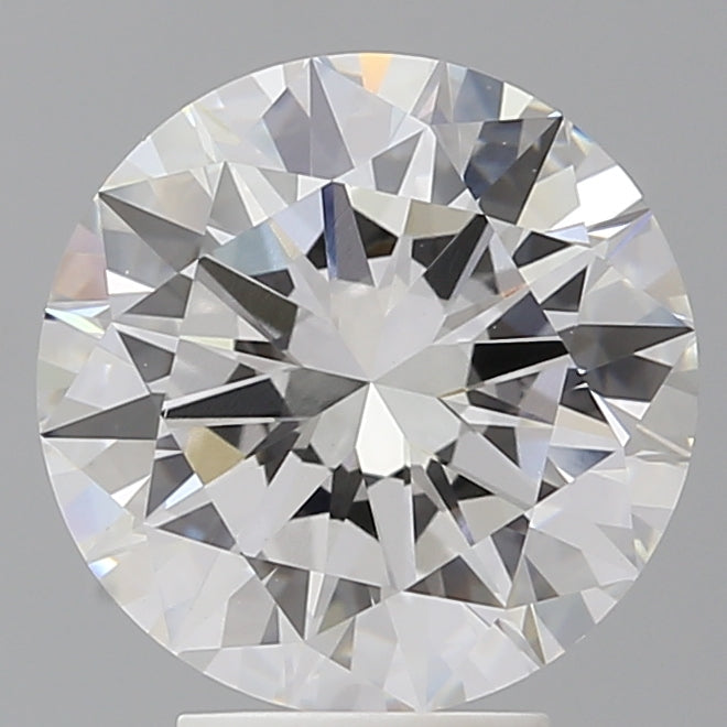 4.50 Carat Round Shaped, Excellent Cut, F Color, VS1 Clarity, IGI Certified Lab Grown Diamond