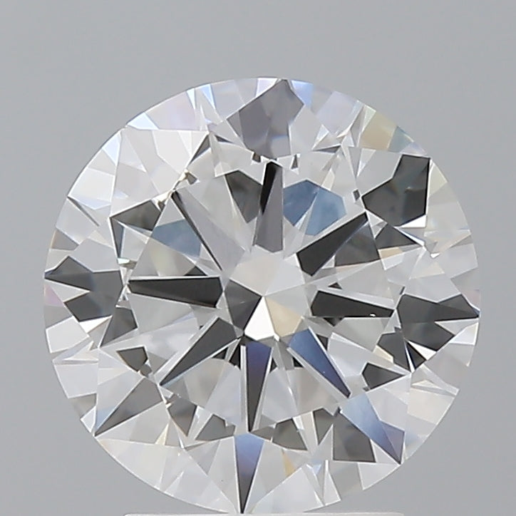3.03 Carat Round Shaped, Excellent Cut, E Color, VVS2 Clarity, IGI Certified Lab Grown Diamond