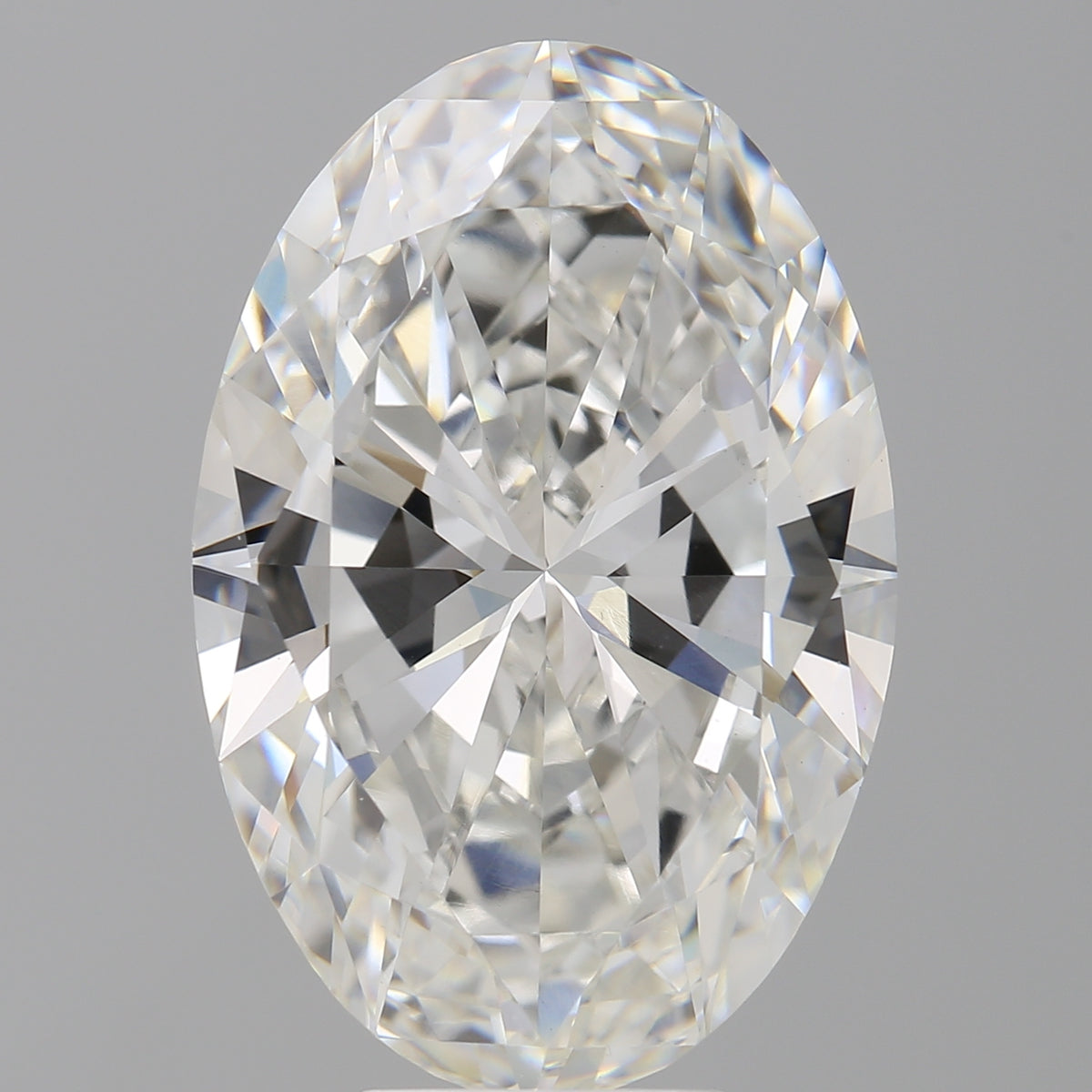 8.00 Carat Oval Shaped, Ideal Cut, F Color, VVS2 Clarity, IGI Certified Lab Grown Diamond