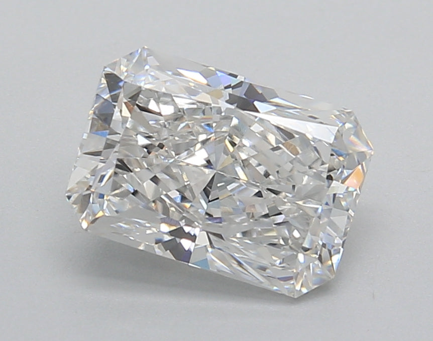 2.01 Carat Radiant Shaped, Very Good Cut, E Color, VVS2 Clarity, IGI Certified Lab Grown Diamond