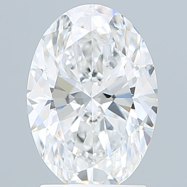 2.20 Carat Oval Shaped, Ideal Cut, D Color, VS1 Clarity, IGI Certified Lab Grown Diamond
