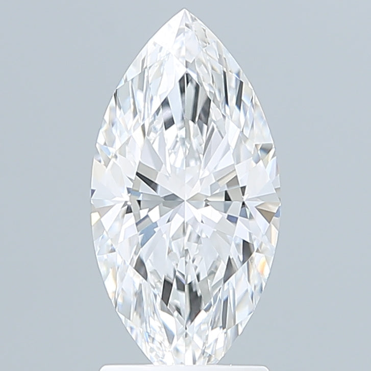 2.10 Carat Marquise Shaped, Ideal Cut, D Color, VVS1 Clarity, IGI Certified Lab Grown Diamond