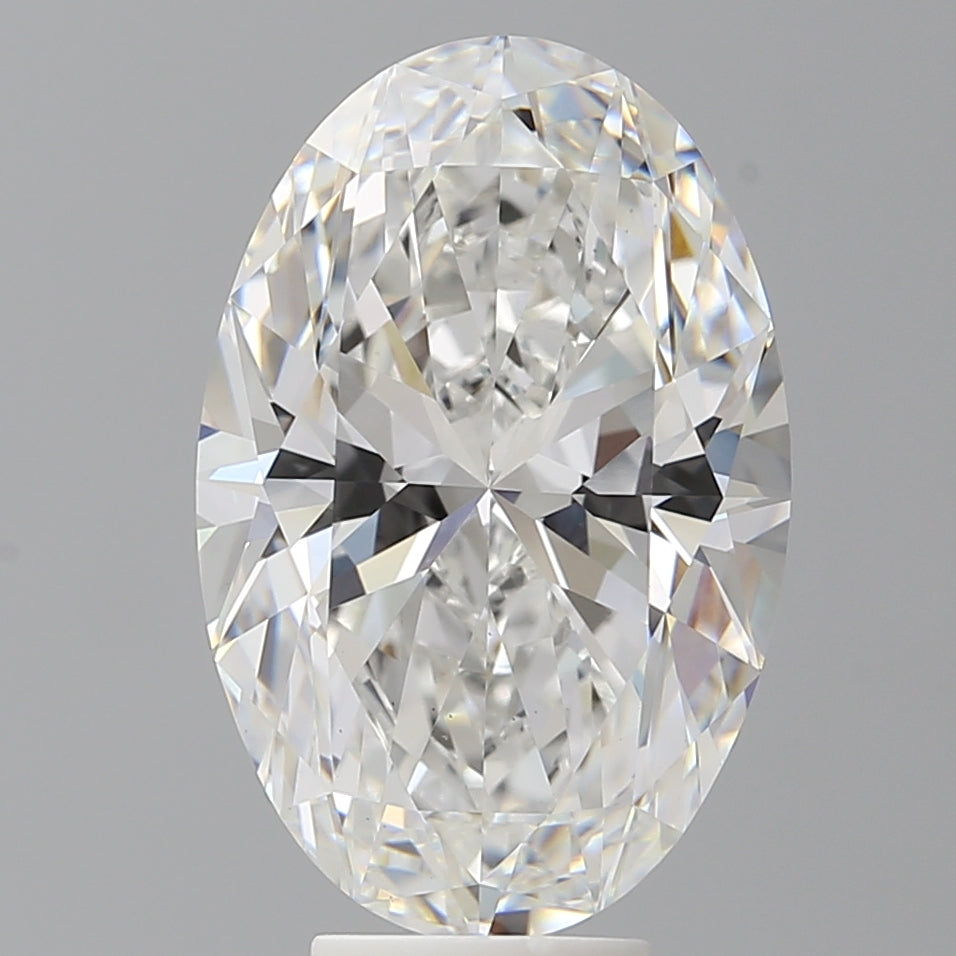 7.05 Carat Oval Shaped, Excellent Cut, E Color, VS1 Clarity, IGI Certified Lab Grown Diamond