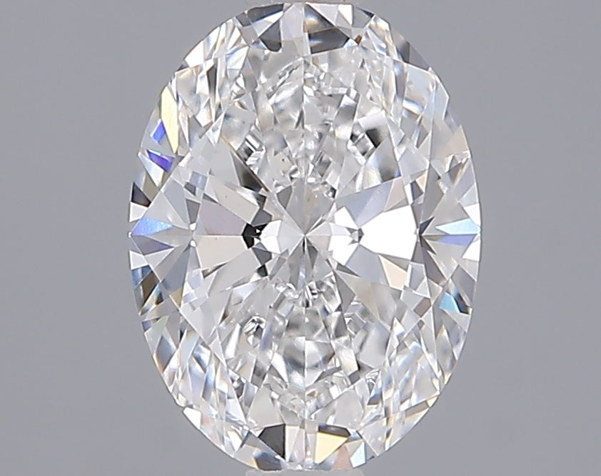 2.01 Carat Oval Shaped, Excellent Cut, D Color, VS1 Clarity, IGI Certified Lab Grown Diamond