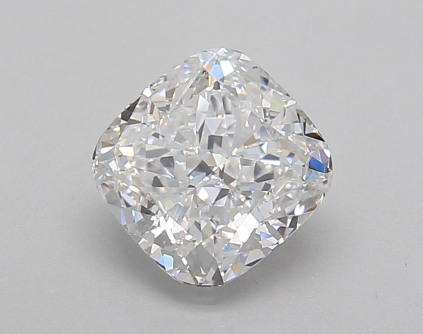 1.52 Carat Cushion Shaped, Excellent Cut, D Color, VVS2 Clarity, IGI Certified Lab Grown Diamond