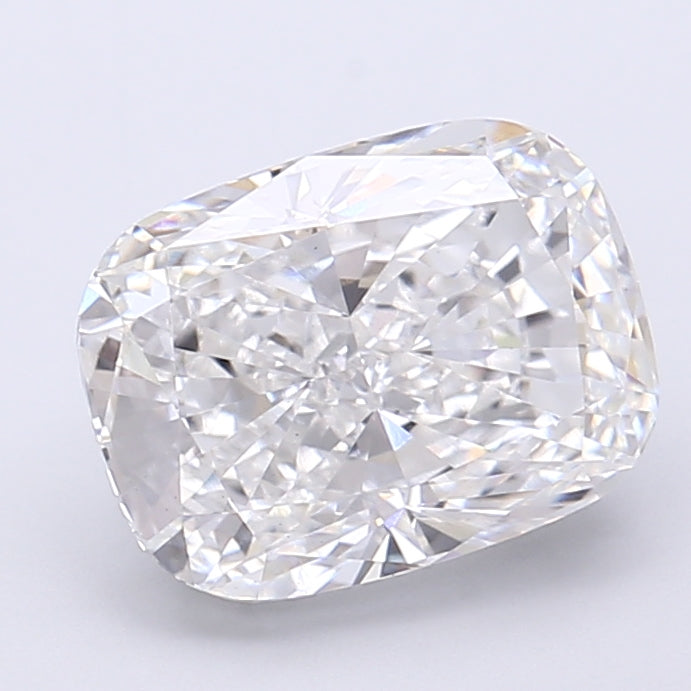 3.15 Carat Cushion Shaped, Very Good Cut, D Color, VS1 Clarity, IGI Certified Lab Grown Diamond