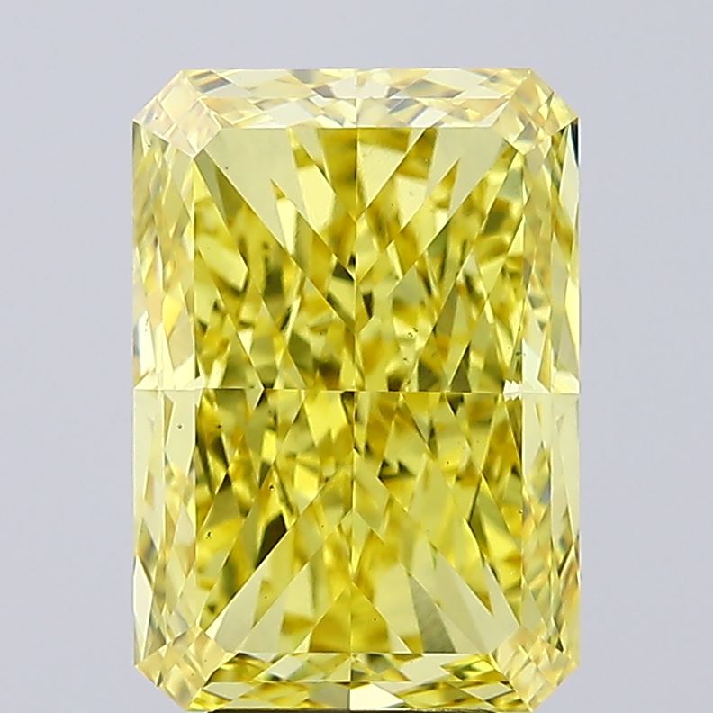5.07 Carat Radiant Shaped, Excellent Cut, VS1 Clarity, IGI Certified Lab Grown Diamond