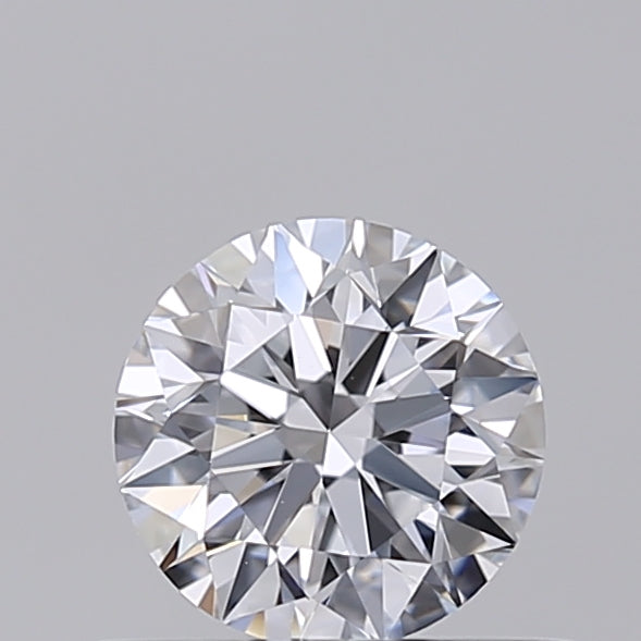 0.51 Carat Round Shaped, Excellent Cut, D Color, VVS2 Clarity, IGI Certified Lab Grown Diamond