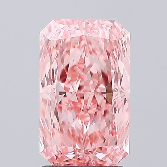 2.51 Carat Radiant Shaped, Excellent Cut, VS1 Clarity, IGI Certified Lab Grown Diamond