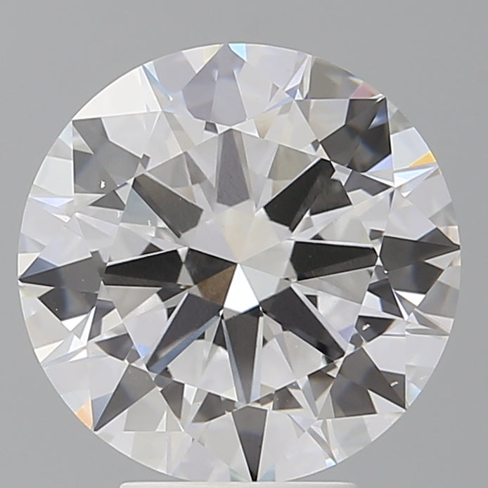 5.00 Carat Round Shaped, Excellent Cut, E Color, VS2 Clarity, IGI Certified Lab Grown Diamond