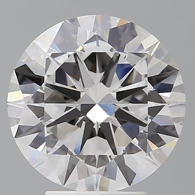 4.05 Carat Round Shaped, Excellent Cut, E Color, VS1 Clarity, IGI Certified Lab Grown Diamond