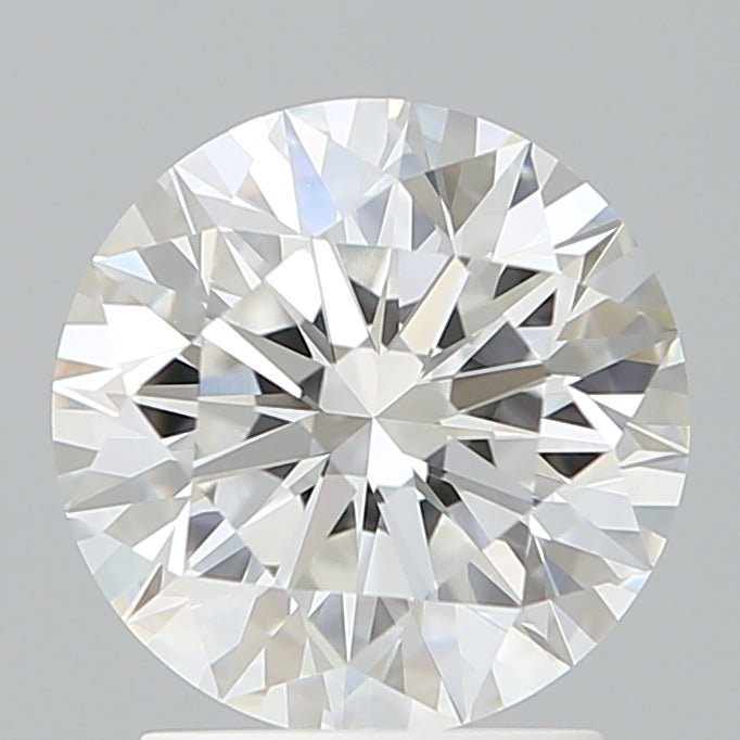2.11 Carat Round Shaped, Ideal Cut, E Color, VVS2 Clarity, IGI Certified Lab Grown Diamond
