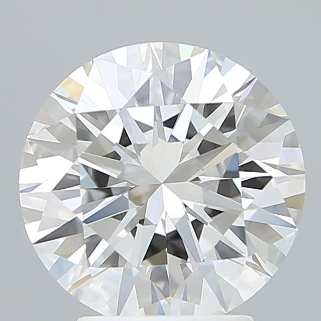 3.18 Carat Round Shaped, Ideal Cut, F Color, VVS2 Clarity, IGI Certified Lab Grown Diamond