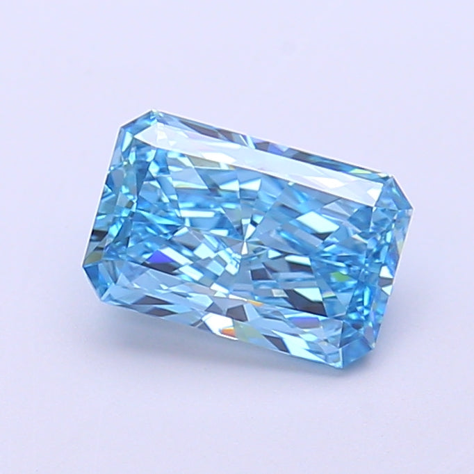 1.18 Carat Radiant Shaped, Very Good Cut, VVS2 Clarity, IGI Certified Lab Grown Diamond