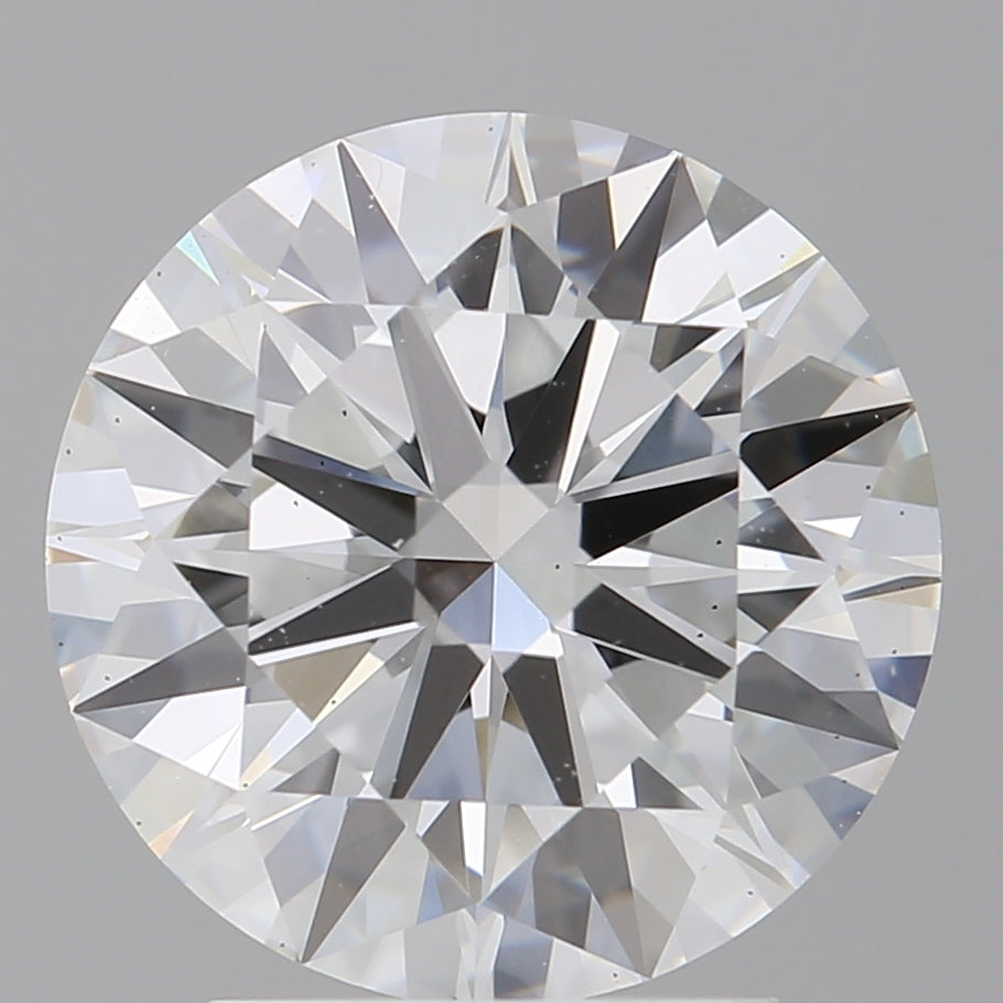 3.03 Carat Round Shaped, Ideal Cut, E Color, VS2 Clarity, IGI Certified Lab Grown Diamond