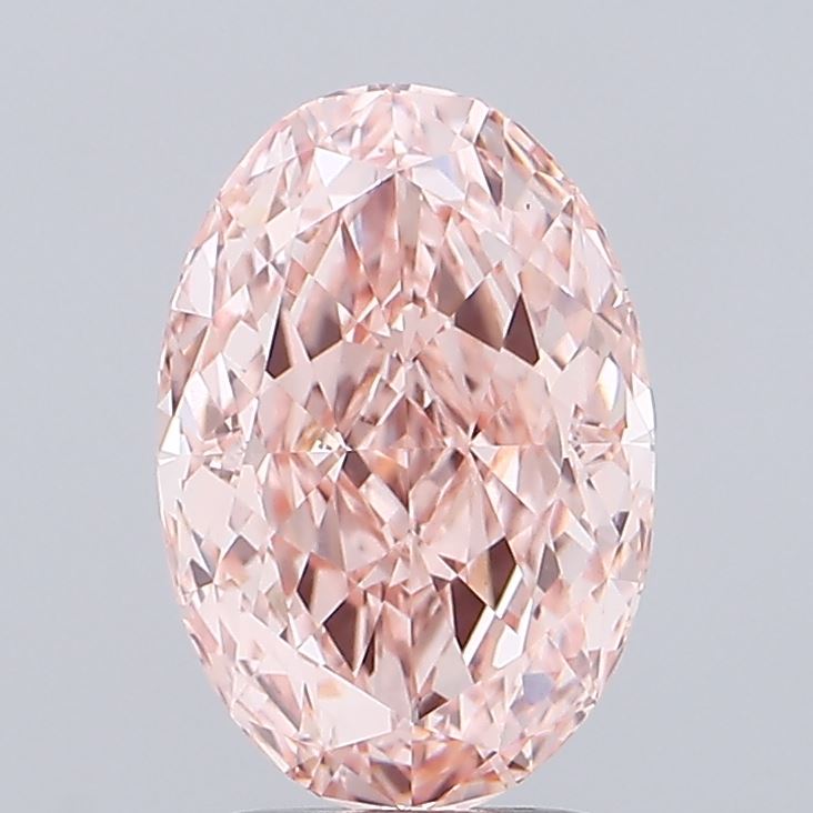 3.10 Carat Oval Shaped, Ideal Cut, VVS2 Clarity, IGI Certified Lab Grown Diamond