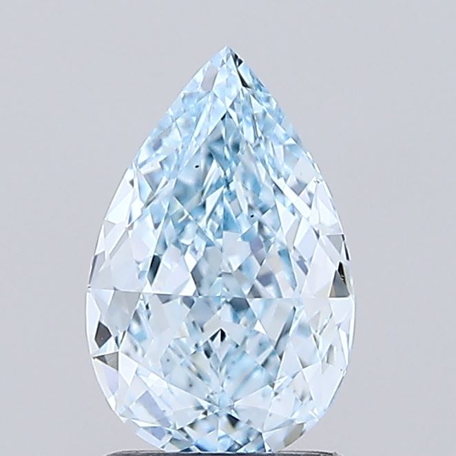 1.53 Carat Pear Shaped, Ideal Cut, VS1 Clarity, IGI Certified Lab Grown Diamond