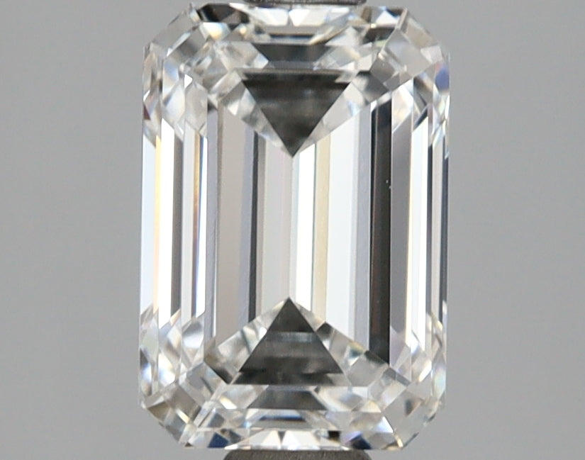 2.19 Carat Emerald Shaped, Excellent Cut, D Color, VVS1 Clarity, IGI Certified Lab Grown Diamond