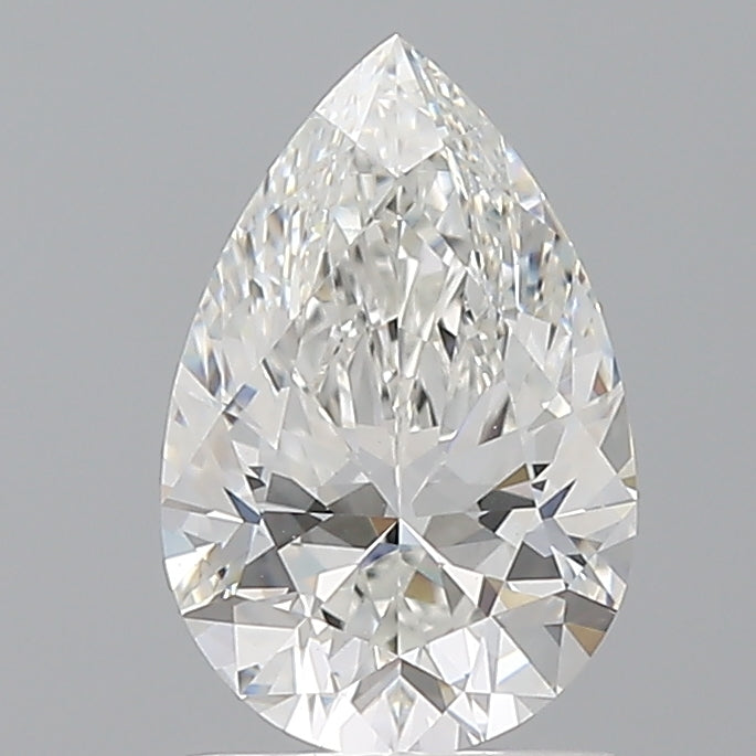 1.53 Carat Pear Shaped, Ideal Cut, E Color, VVS2 Clarity, IGI Certified Lab Grown Diamond