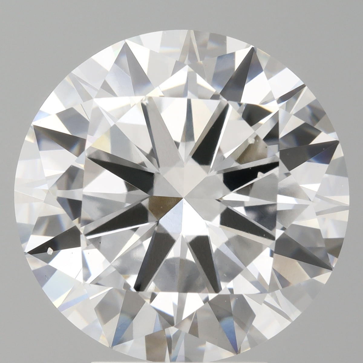 5.01 Carat Round Shaped, Excellent Cut, E Color, VS2 Clarity, IGI Certified Lab Grown Diamond