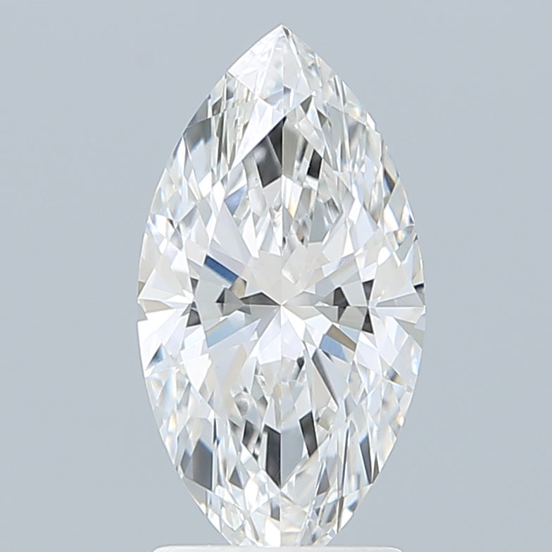 2.10 Carat Marquise Shaped, Ideal Cut, E Color, VVS2 Clarity, IGI Certified Lab Grown Diamond